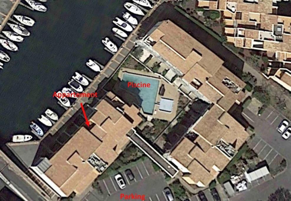 Cap'Nomad Studio Cote Port - Terrasse - Piscine - Parking Agde Extérieur photo